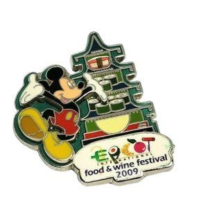 2009 Food & Wine Festival Limited Edition Of 3000 Mickey Mouse Disney Parks Pin